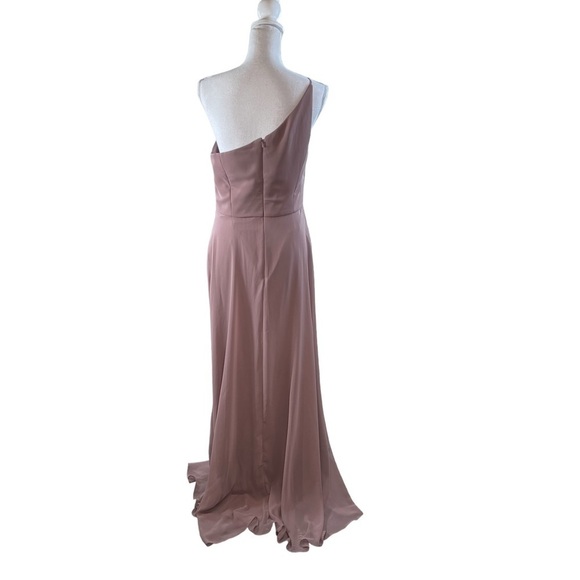 Bella Bridesmaids One Shoulder Chiffon Maxi - Picture 8 of 13